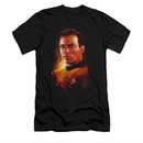Star Trek Shirt Slim Fit Epic Kirk Black T-Shirt