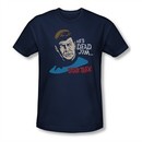 Star Trek Shirt Slim Fit He's Dead Jim Navy T-Shirt