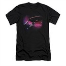 Star Trek Shirt Slim Fit Purple Sky Black T-Shirt