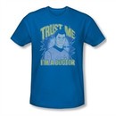 Star Trek Shirt Slim Fit Trust Me I'm A Doctor Royal Blue T-Shirt
