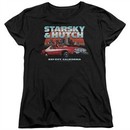 Starsky And Hutch Womens Shirt Bay City Black T-Shirt