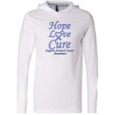 Stomach Cancer Tee Hope Love Cure Lightweight Hoodie