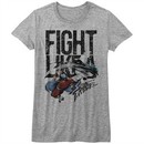 Street Fighter Shirt Juniors Fight Like A Athletic Heather T-Shirt