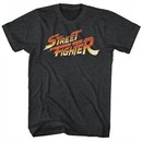 Street Fighter Shirt Logo Black T-Shirt