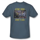 Star Trek Shirt Journey To Babel Adult Slate Tee T-Shirt