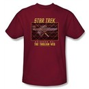 Star Trek Shirt The Tholian Web Adult Cardinal Tee T-Shirt