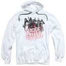 Suicide Squad Hoodie Splatter White Sweatshirt Hoody