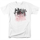 Suicide Squad Shirt Splatter White T-Shirt