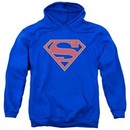 Supergirl Hoodie Logo Royal Blue Sweatshirt Hoody
