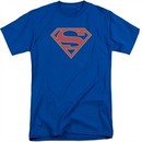 Supergirl Shirt Logo Royal Blue Tall T-Shirt