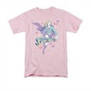 Supergirl Shirt Pastels Adult Pink Tee T-Shirt