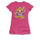 Supergirl Shirt Positively Rad Juniors Hot Pink Tee T-Shirt