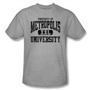 Superman Kids T-shirt DC Comics Metropolis University Grey Tee Youth