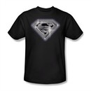 Superman Shirt Bling Shield Black T-Shirt