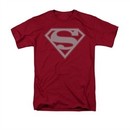 Superman Shirt Crimson & Gray Cardinal T-Shirt