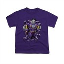 Superman Shirt Kids Bizzaro Breakthrough Purple T-Shirt