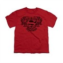Superman Shirt Kids Dragons Red T-Shirt