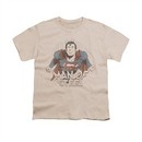 Superman Shirt Kids Fly Away Cream T-Shirt