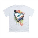 Superman Shirt Kids Urban Shield White T-Shirt