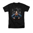 Superman Shirt Villians Black T-Shirt