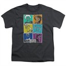 SuperMansion Kids Shirt Comic Charcoal T-Shirt