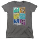 SuperMansion Womens Shirt Comic Charcoal T-Shirt