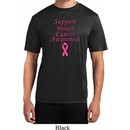Support Breast Cancer Awareness Dry Wicking T-shirt