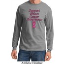 Support Breast Cancer Awareness Long Sleeve