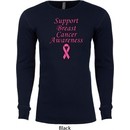 Support Breast Cancer Awareness Thermal Shirt
