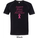 Support Breast Cancer Awareness Tri Blend T-shirt
