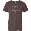 Support Carcinoid Cancer Awareness Tri Blend Tee