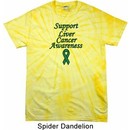 Support Liver Cancer Awareness Tie Dye T-shirt