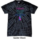 Support Thyroid Cancer Awareness Tie Dye T-shirt