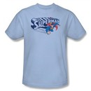 Superman T-Shirt Under Logo Classic Vintage Adult Retro Tee Shirt
