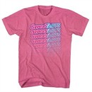 Sweet Tarts Shirt Faded Logo Heather Pink T-Shirt