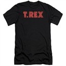 T.Rex Shirt Slim Fit Logo Black T-Shirt