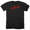 Ted Nugent Shirt Distress Logo Heather Black T-Shirt