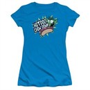 Teen Titans Go Shirt Juniors Chow Down Turquoise T-Shirt