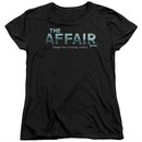 The Affair Womens Shirt Logo Black T-Shirt