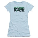 The Amazing Race Juniors Shirt World Light Blue T-Shirt