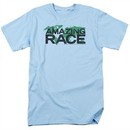 The Amazing Race Shirt World Light Blue T-Shirt