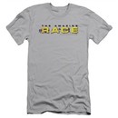 The Amazing Race Slim Fit Shirt Running Logo Silver T-Shirt
