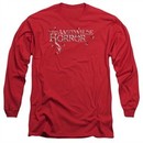 The Amityville Horror Long Sleeve Shirt Flies Red Tee T-Shirt
