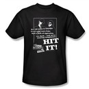 The Blues Brothers T-shirt Movie Hit It Adult Black Tee Shirt