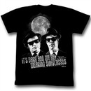 The Blues Brothers Shirt Show Me Your Moon Adult Black Tee T-Shirt