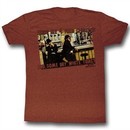 The Blues Brothers Shirt Toasted Adult Red Heather Tee T-Shirt