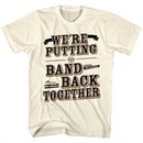 The Blues Brothers Shirt We're Putting The Band Back Natural T-Shirt