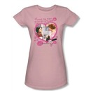 The Breakfast Club Juniors T-shirt Movie Lipstick Light Pink Tee Shirt