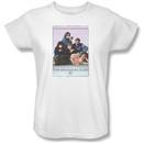 The Breakfast Club Ladies T-shirt Movie BC Poster White Tee Shirt