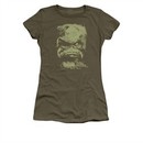 The Dark Crystal Shirt Aughra Juniors Military Green Tee T-Shirt